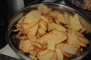 scalloped potatoes