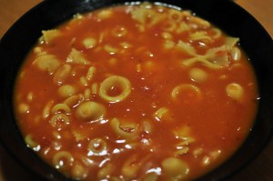 pasta fagiole