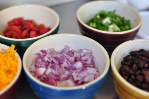 seven layer dip