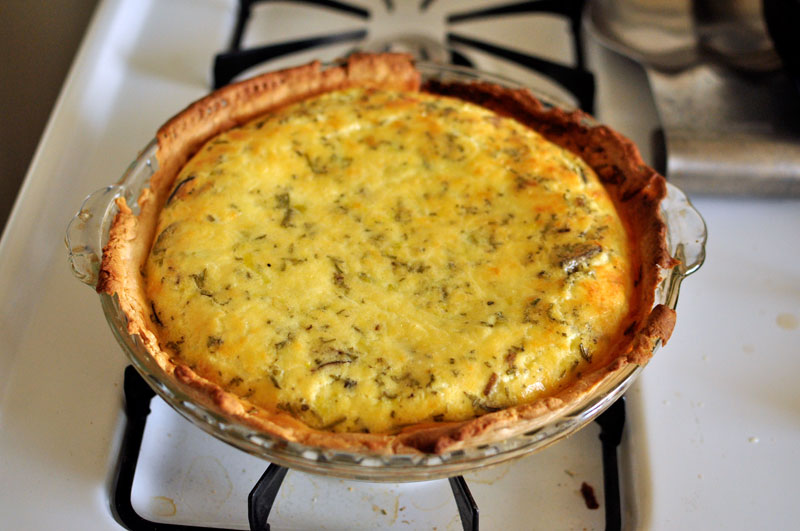 Leek Quiche