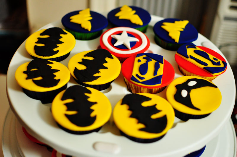 hero cupcakes