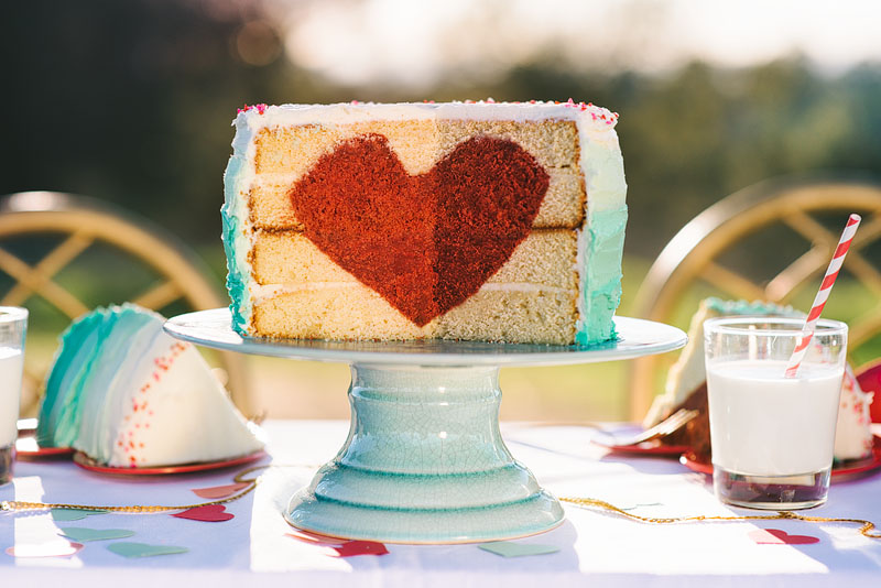 wild at heart layer cake