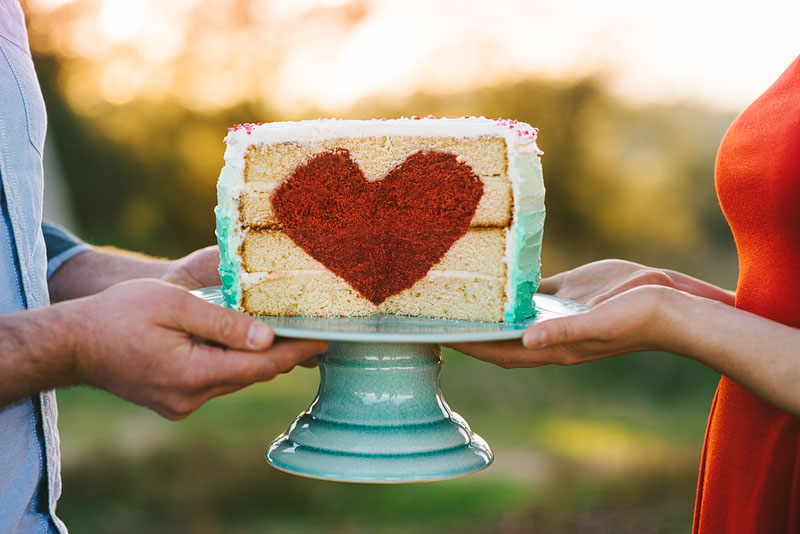 Garlic My Soul | Make Your Own Heart Cake