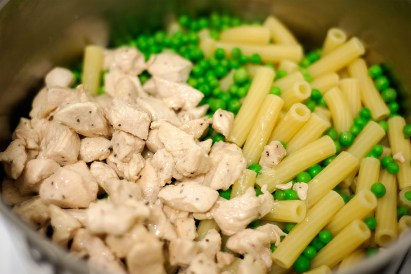 Chicken Casserole + Peas | Garlic, My Soul