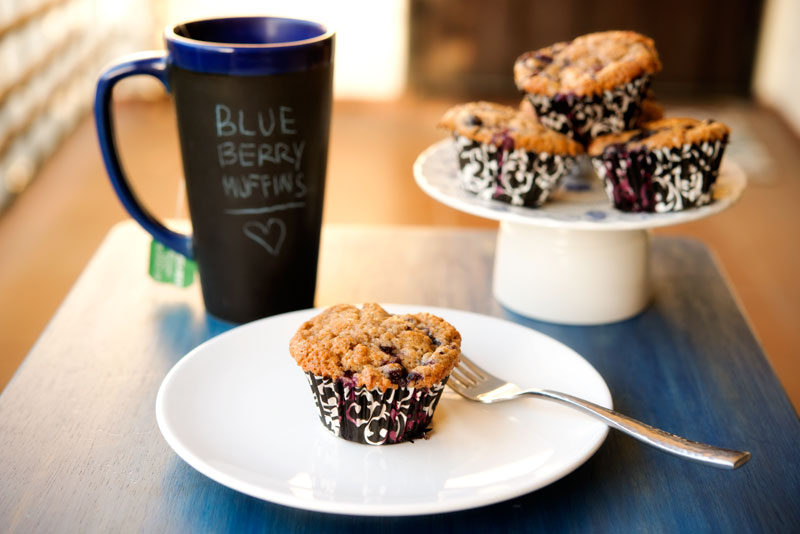 Blueberry Muffins | Garlic, My Soul