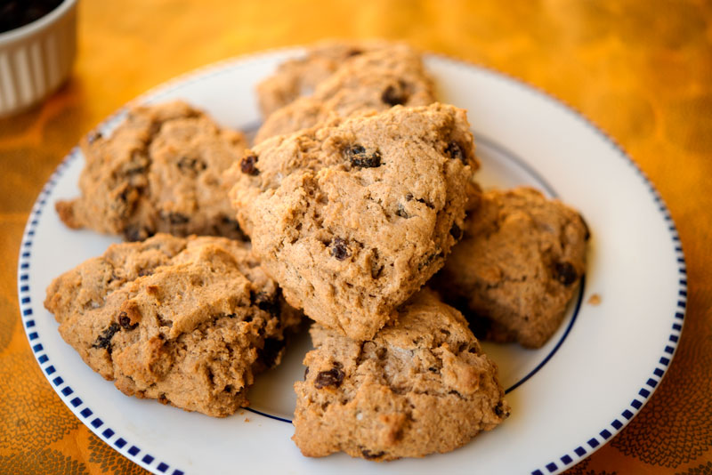 Cinnamon Raisin Scones | Garlic, My Soul