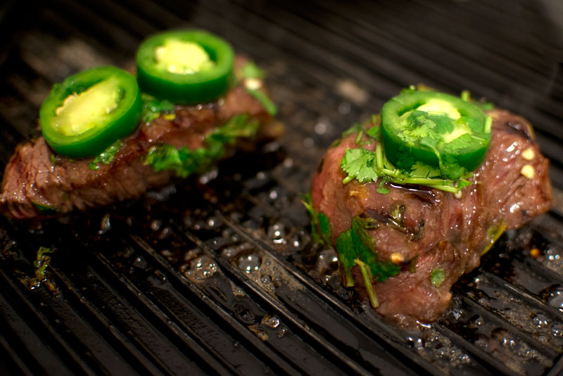 Cilantro Jalapeño Steak | Garlic, My Soul