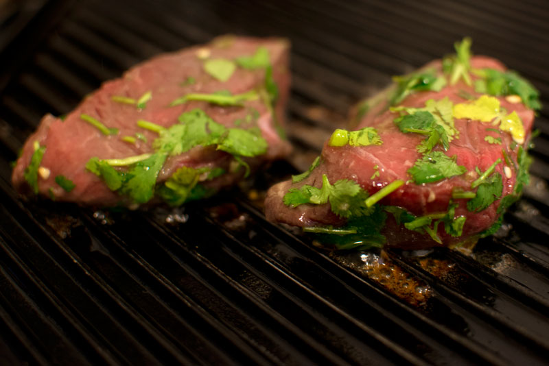 Cilantro Jalapeño Steak | Garlic, My Soul