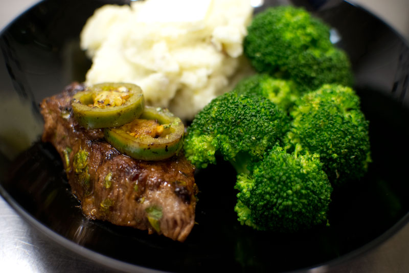 Cilantro Jalapeño Steak | Garlic, My Soul