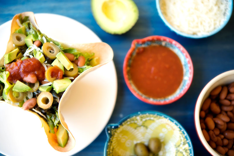 Homemade Taco Bowls | Garlic, My Soul