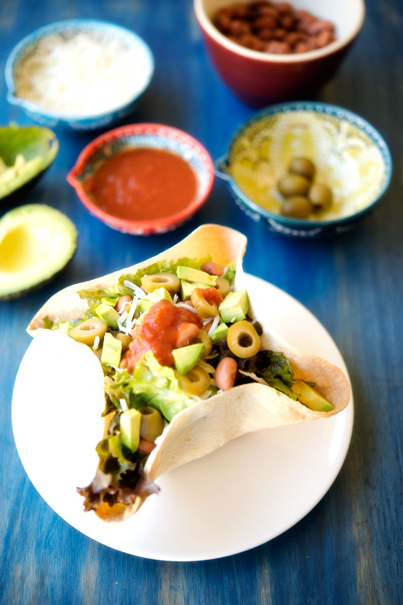 Homemade Taco Bowls | Garlic, My Soul