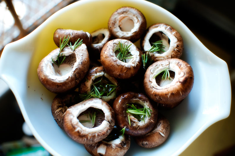 Gluten Free Stuffed Mushrooms | Garlic, My Soul