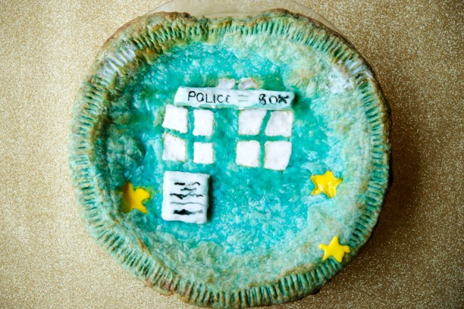 Dr. Who Tardis Pie | Garlic, My Soul