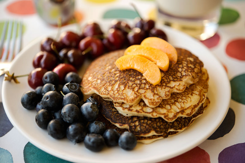 Apricot Gluten Free Pancakes | Garlic, My Soul