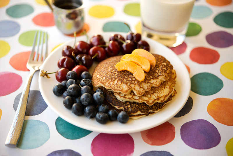 Apricot Gluten Free Pancakes | Garlic, My Soul