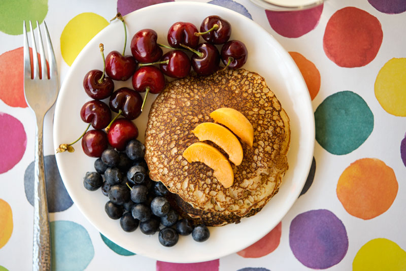 Apricot Gluten Free Pancakes | Garlic, My Soul