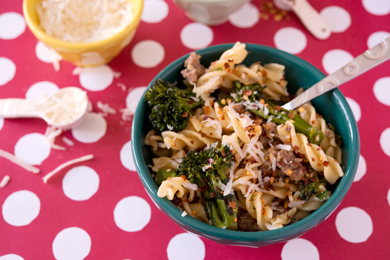 Broccoli Rabe + Sausage | Garlic, My Soul