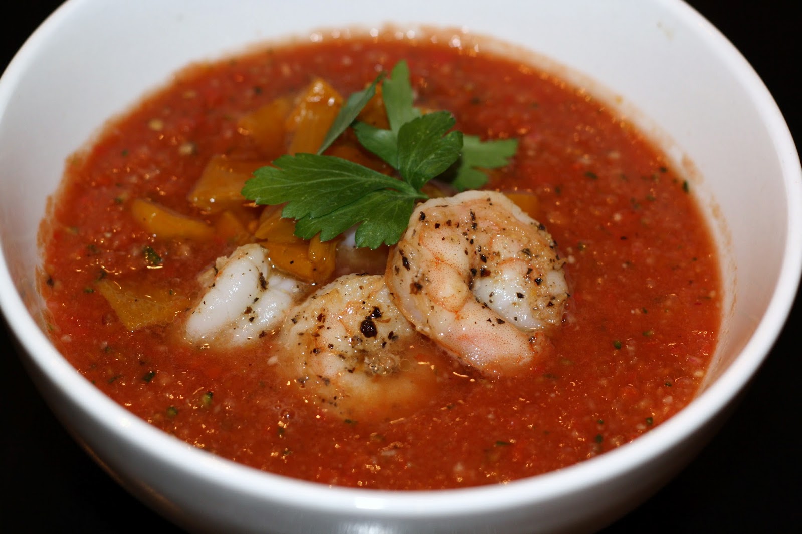 Shrimp Gazpacho | Garlic, My Soul