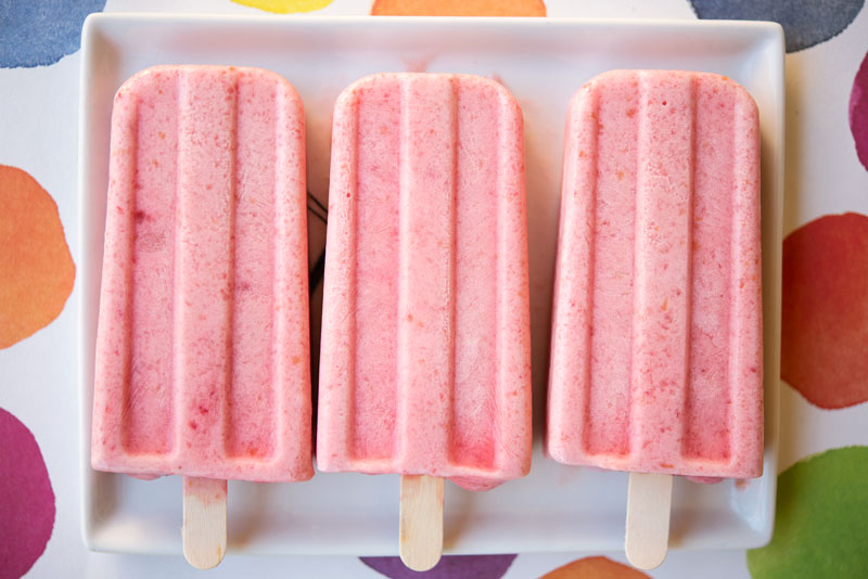 Plumcots & Cream Popsicles | Garlic, My Soul