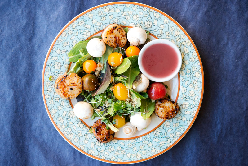 Paleo Scallop Salad | Garlic, My Soul