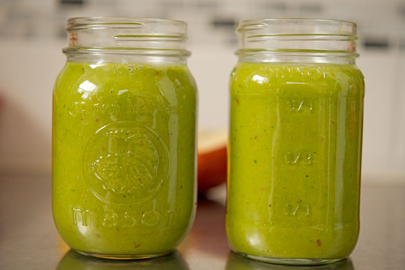 Green Pumpkin Smoothie | Garlic, My Soul