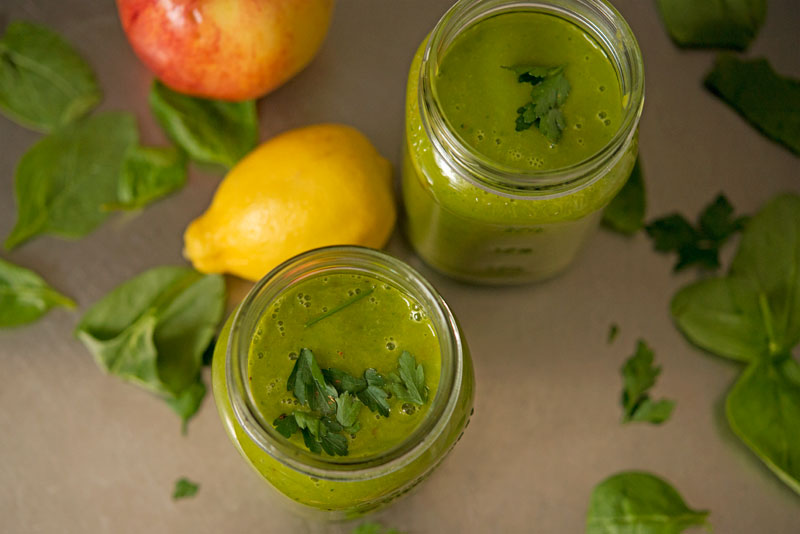 Green Pumpkin Smoothie | Garlic, My Soul