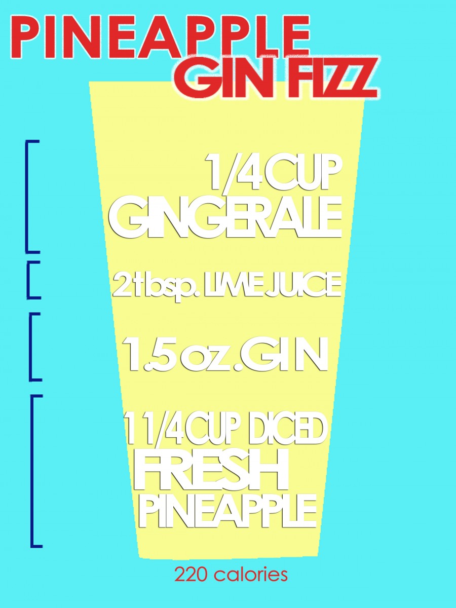 PIneapple Gin Fizz | Garlic, My Soul