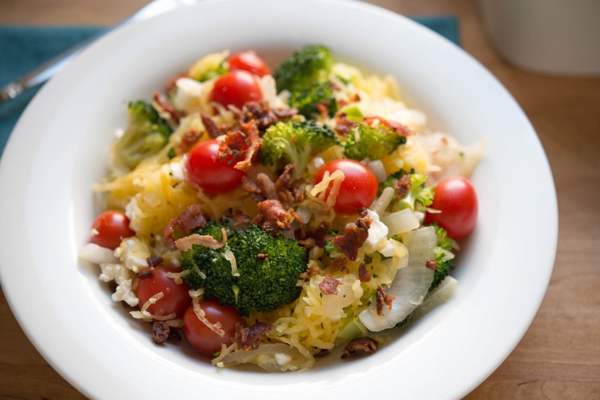 Stuffed Spaghetti Squash | Garlic, My Soul