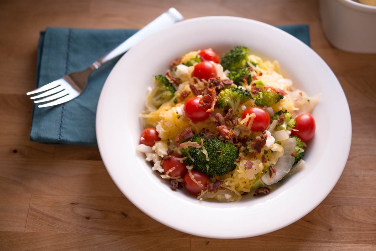 Stuffed Spaghetti Squash | Garlic, My Soul