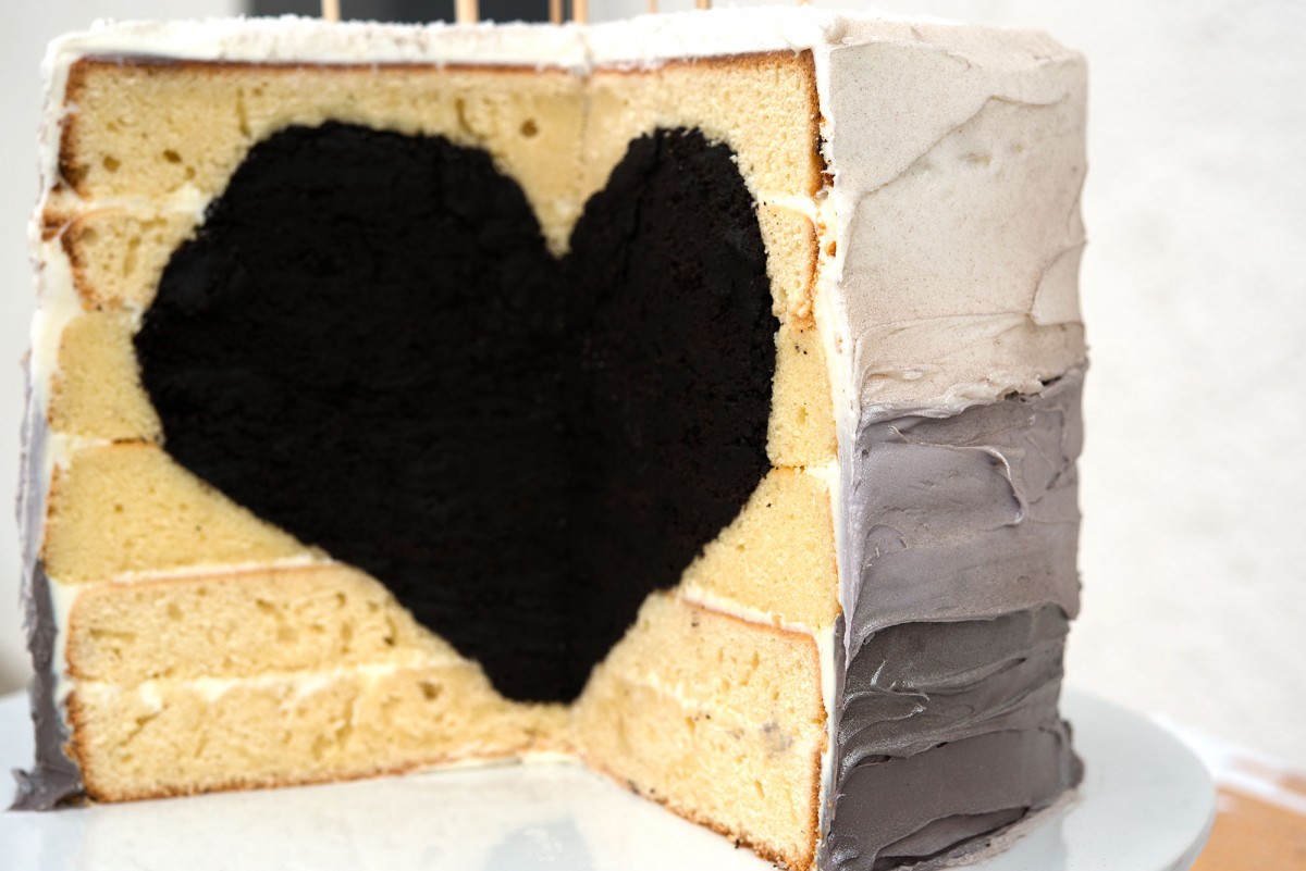 Black Heart Cake | Garlic, My Soul