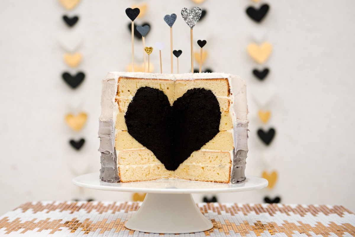 Black Heart Cake | Garlic, My Soul