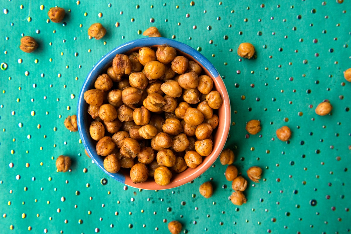 Roasted Chick Peas | Garlic, My Soul