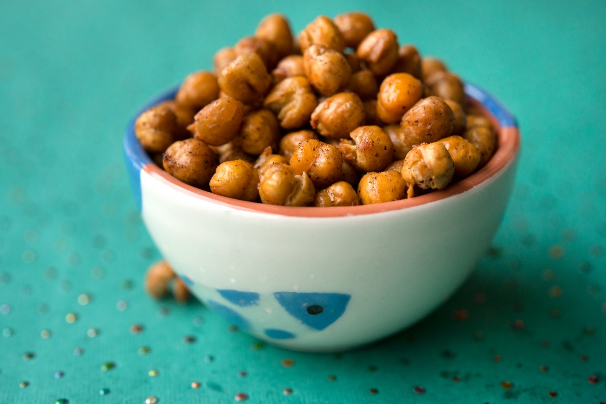 Roasted Chick Peas | Garlic, My Soul