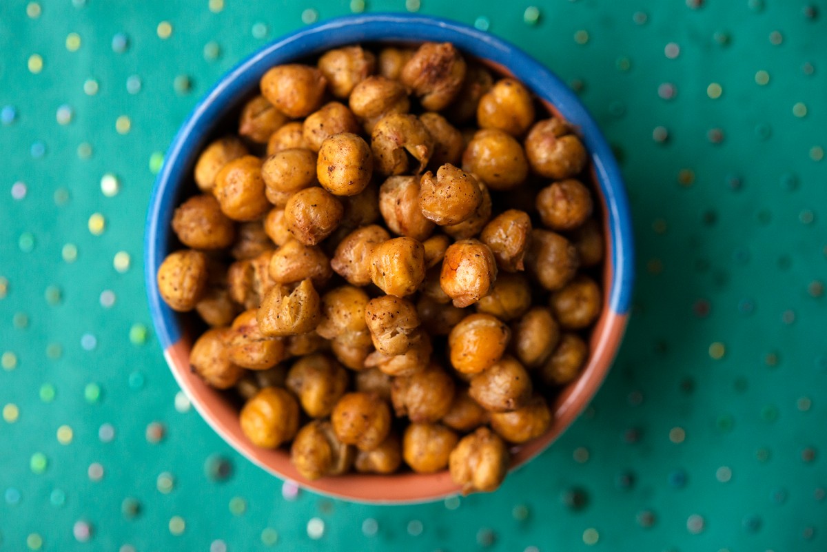 Roasted Chick Peas | Garlic, My Soul