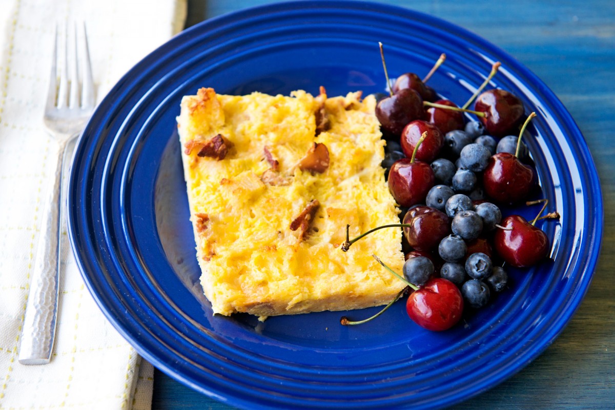 Breakfast Bread Pudding | Garlic, My Soul