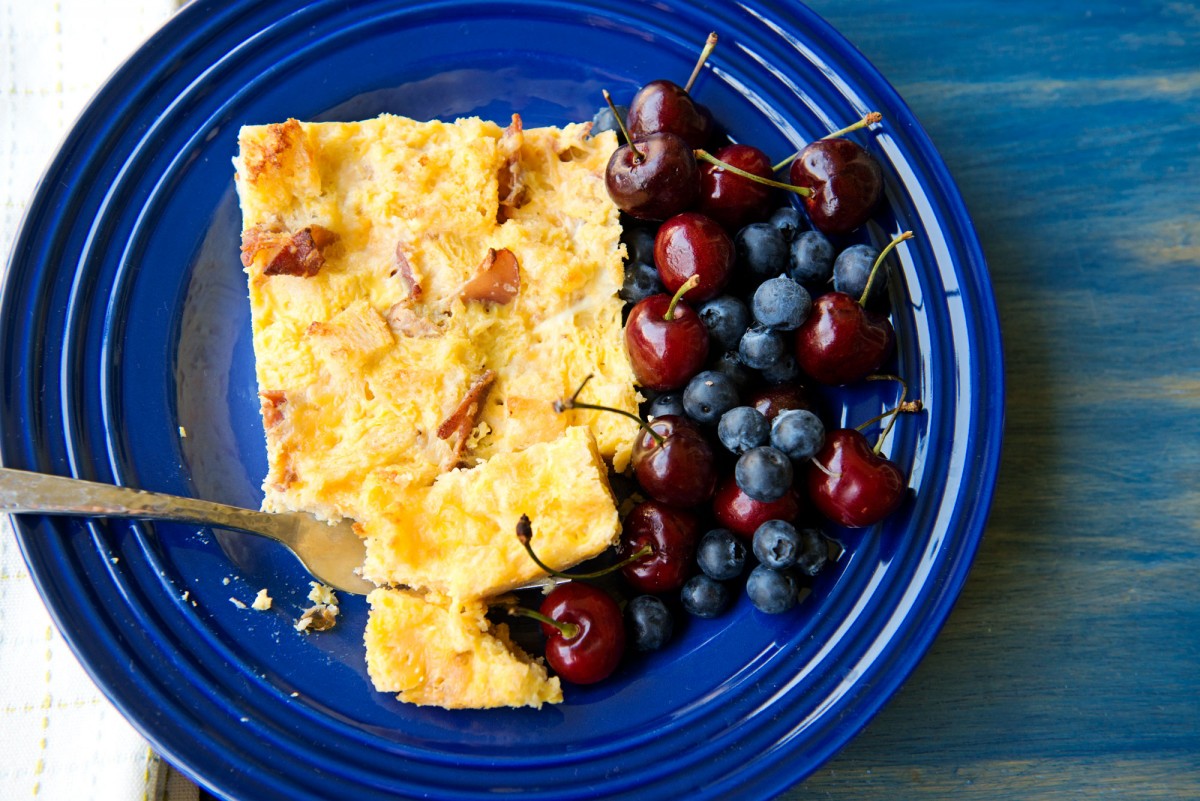 Breakfast Bread Pudding | Garlic, My Soul