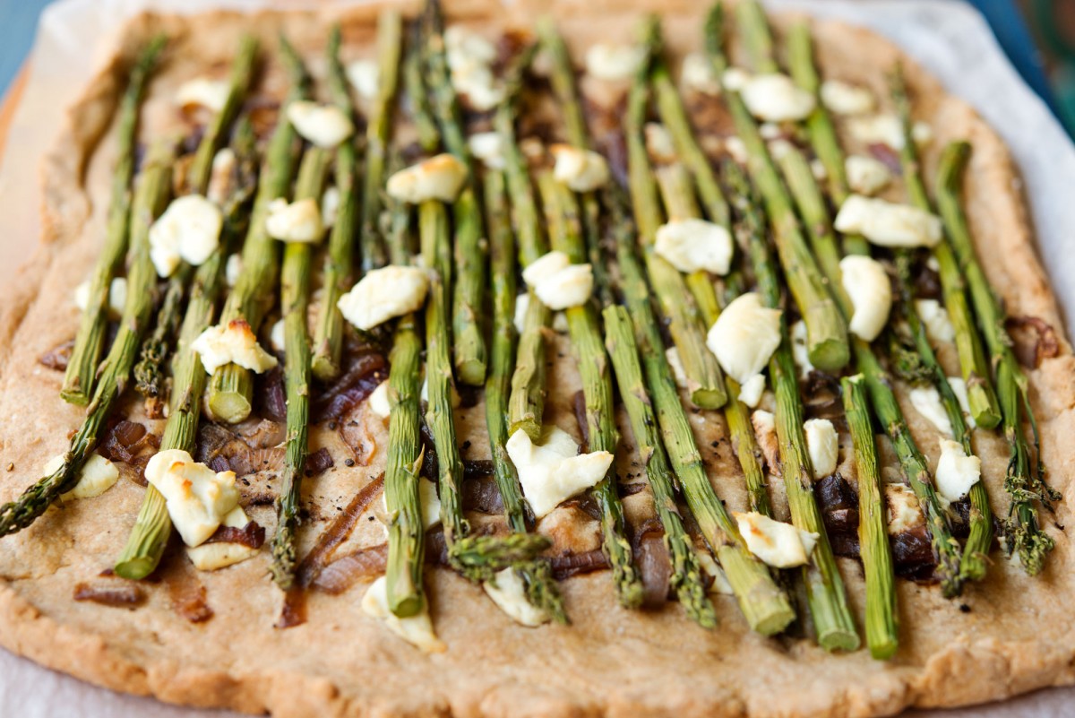 Asparagus & Goat Cheese Tart | Garlic, My Soul