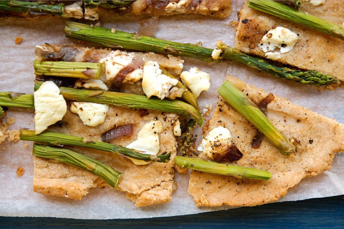 Asparagus & Goat Cheese Tart | Garlic, My Soul