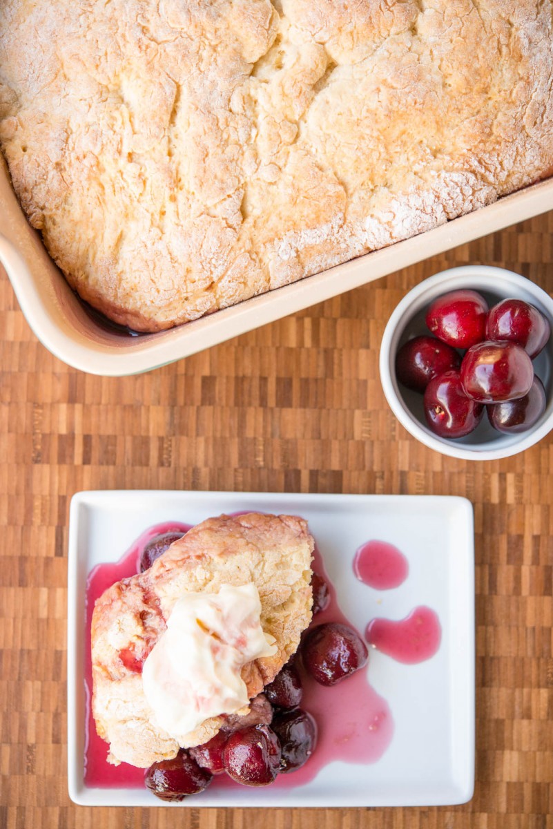 Sweet Cherry Cobbler | Garlic, My Soul