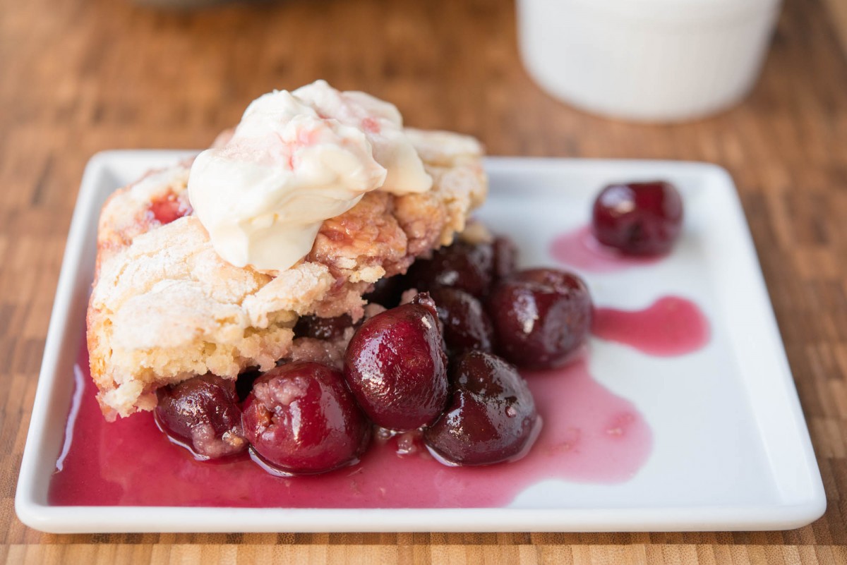 Sweet Cherry Cobbler | Garlic, My Soul