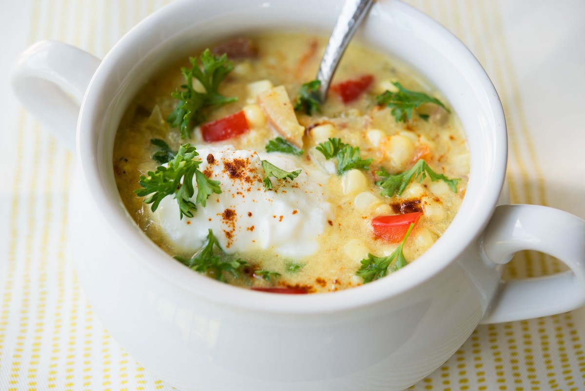 Summer Corn Chowder | Garlic, My Soul