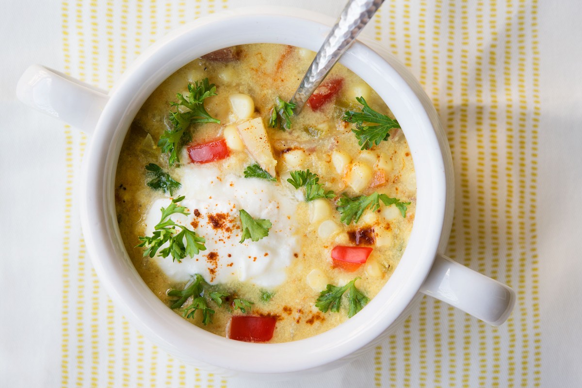 Summer Corn Chowder | Garlic, My Soul