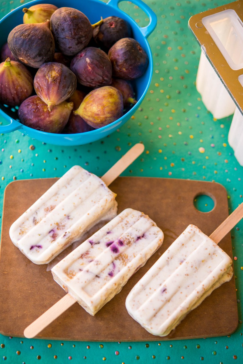 Fig & Coconut Popsicles | Garlic, My Soul