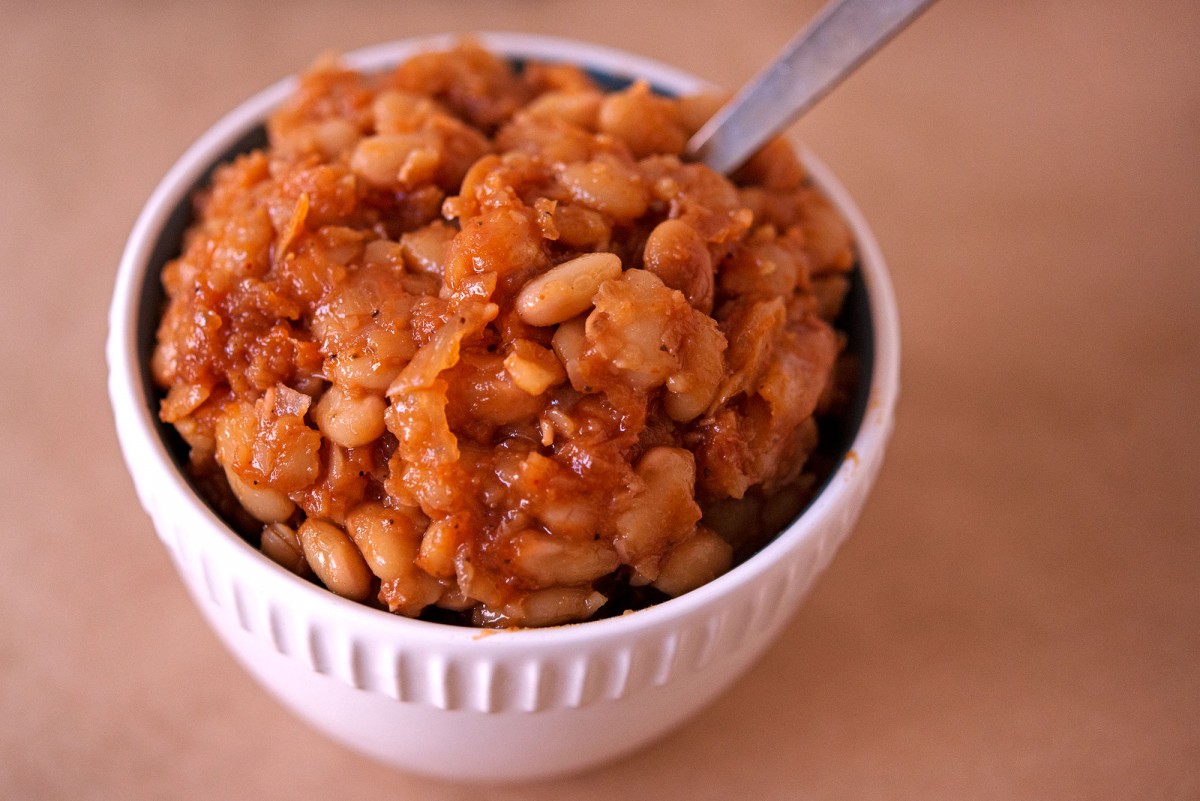 Maple Baked Beans | Garlic, My Soul