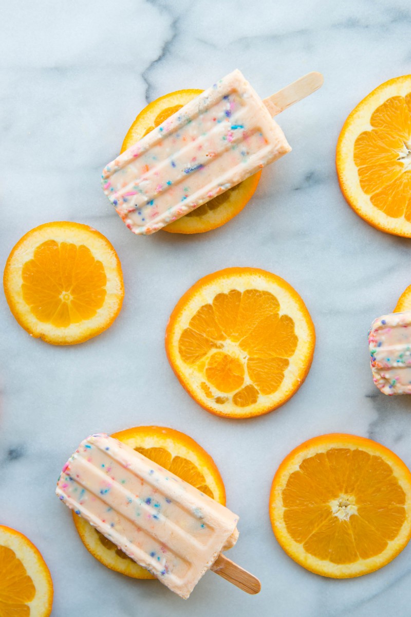 Funfetti Creamsicles | Studio DIY & Garlic, My Soul