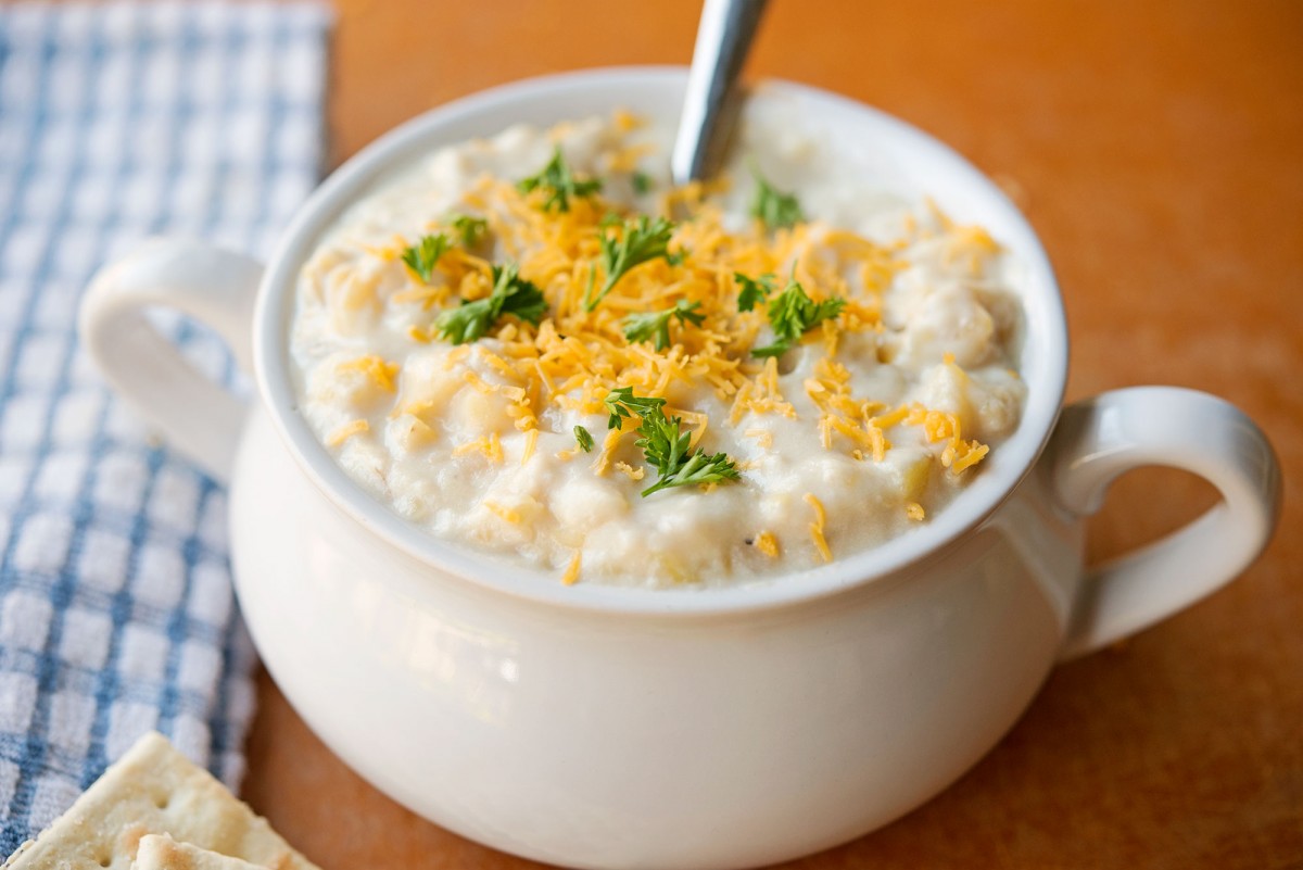 Creamy Potato Soup | Garlic, My Soul