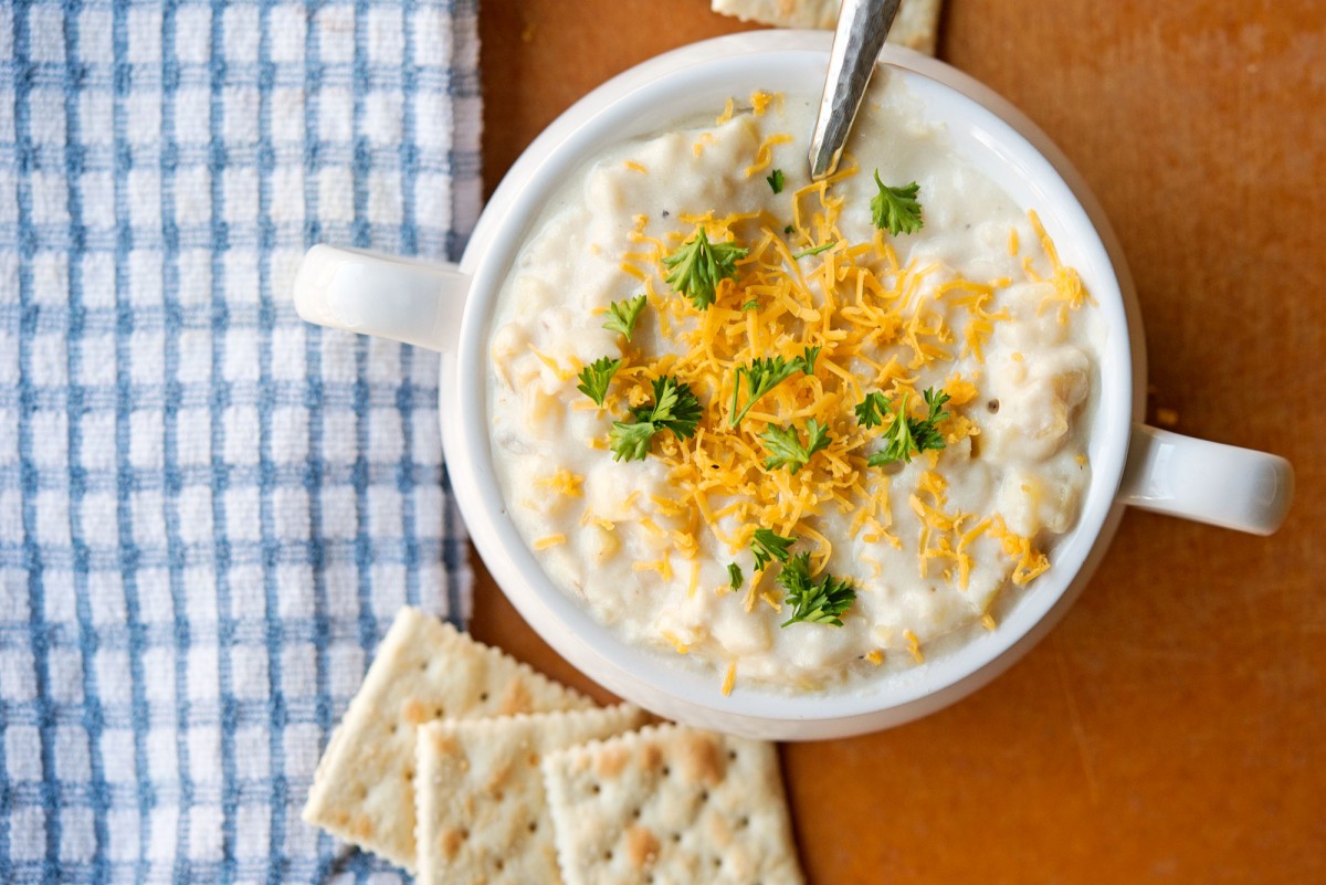 Creamy Potato Soup | Garlic, My Soul