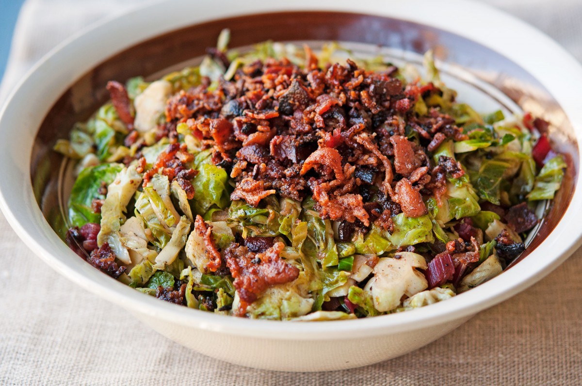 Brussels Sprout Hash | Garlic, My Soul