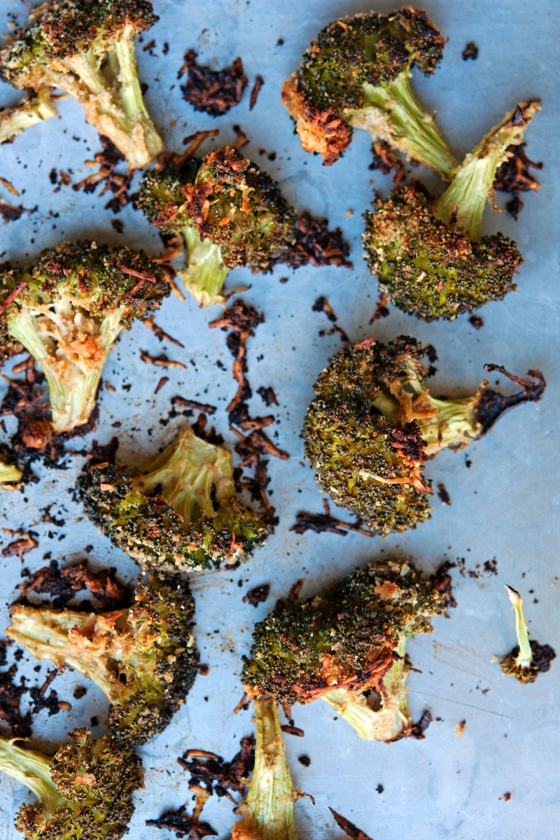 Roasted Parmesan Lemon Broccoli | Garlic, My Soul