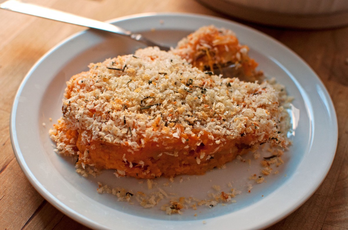 Herb Crusted Fall Veggie Mash | Garlic, My Soul